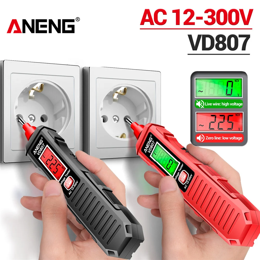 Electronics Quiz - ANENG VD807 Tester per penna elettrica