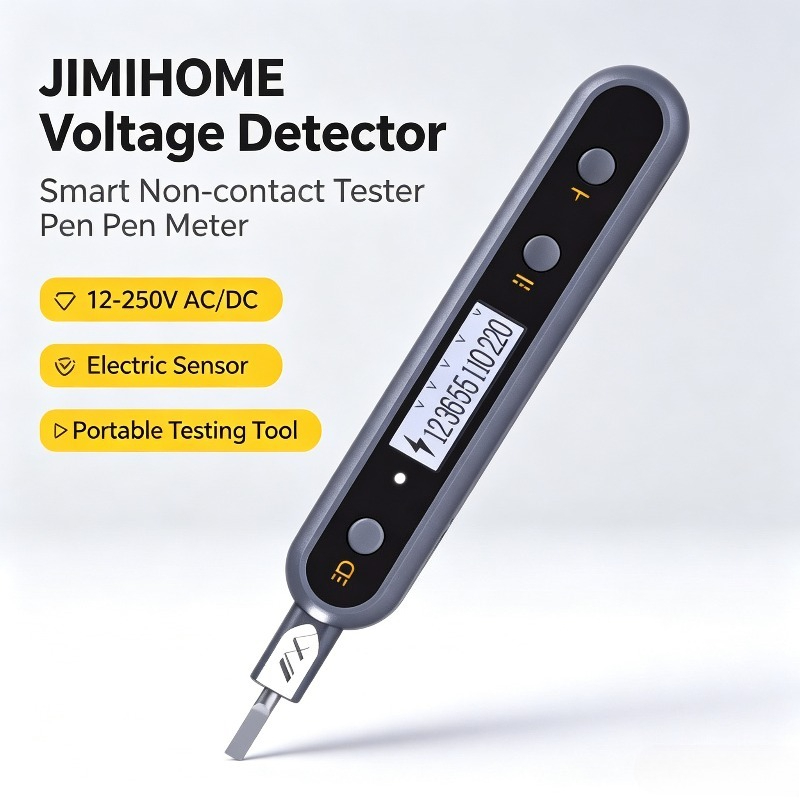 Electronics Quiz - JIMIHOME Rilevatore di Tensione Intelligente Senza
