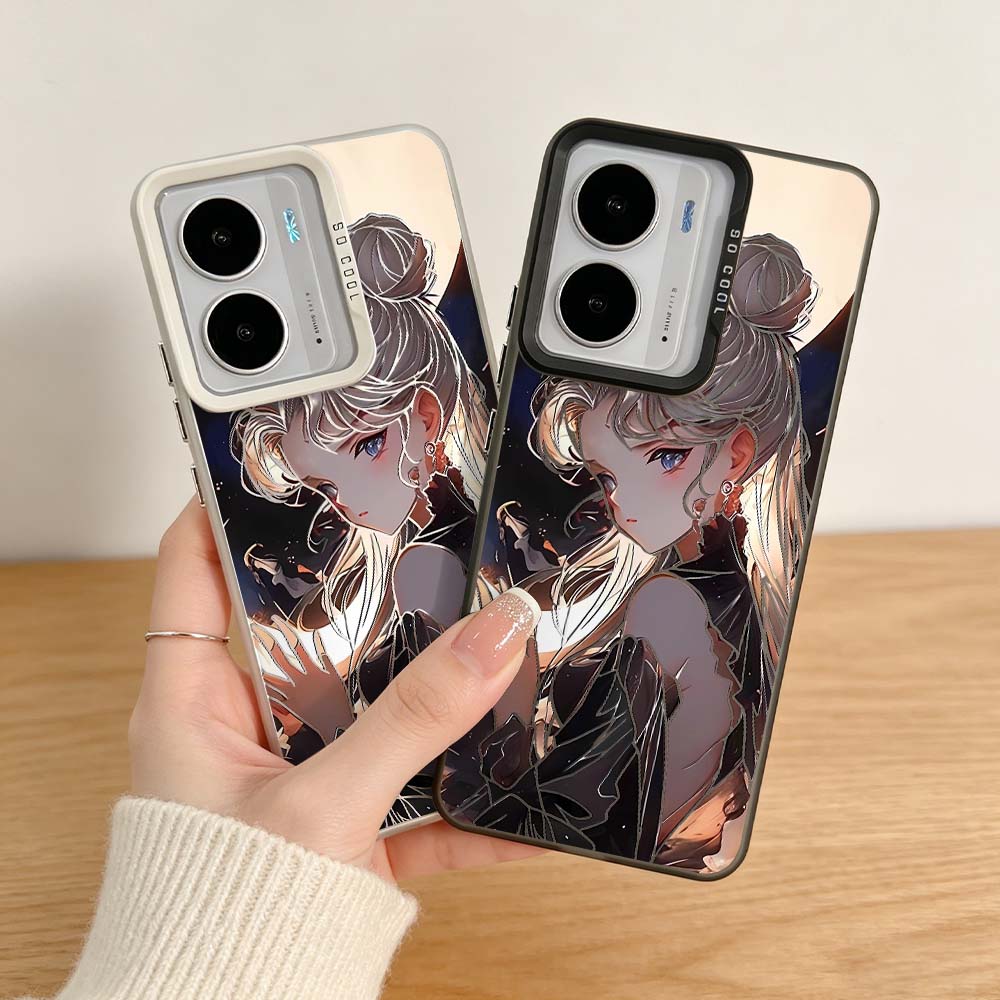 Realme C67 - Cover per Telefono Colorata Argento con