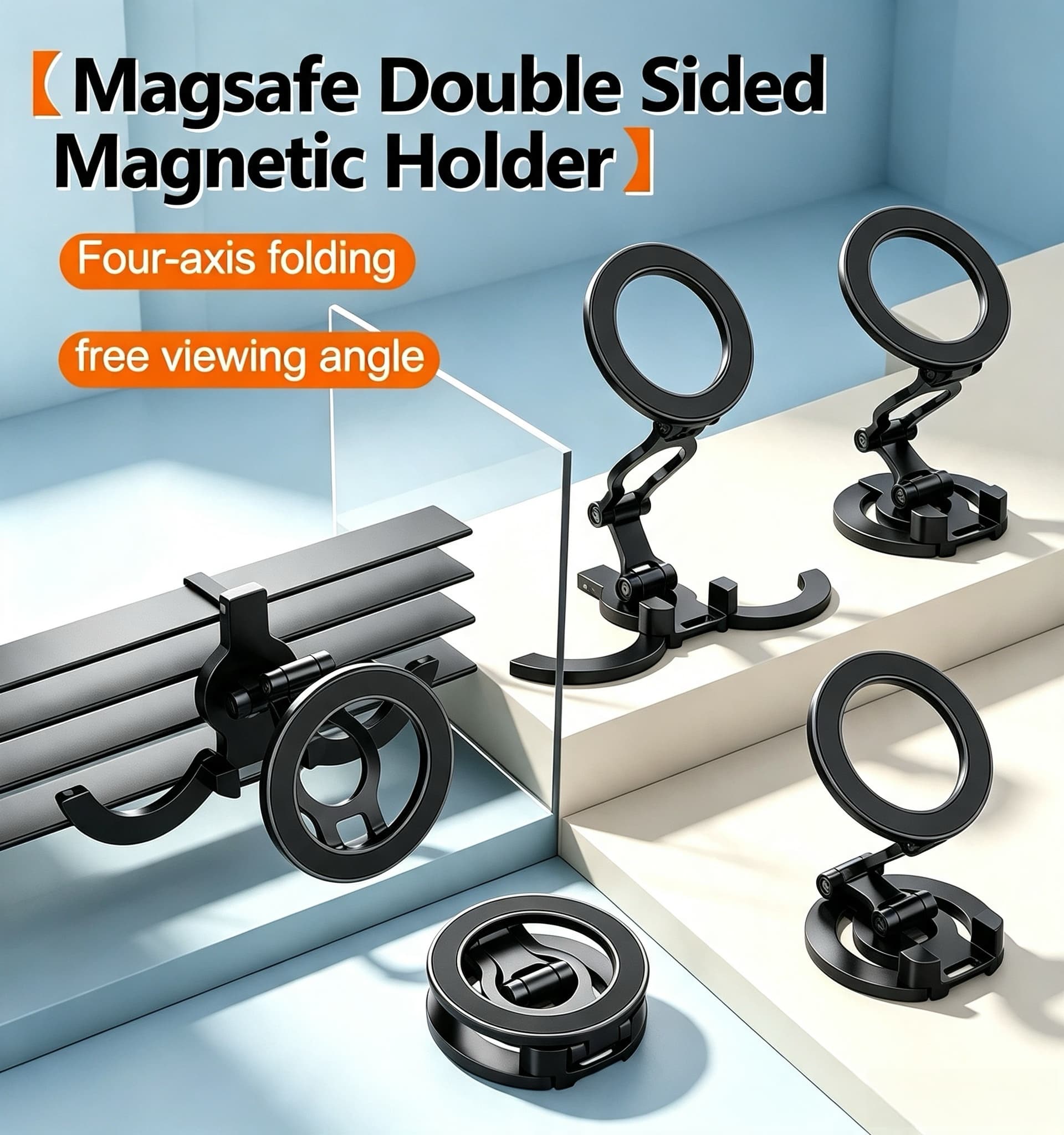Auto Tracking Tripod - Supporto per Telefono con Treppiede Magsafe