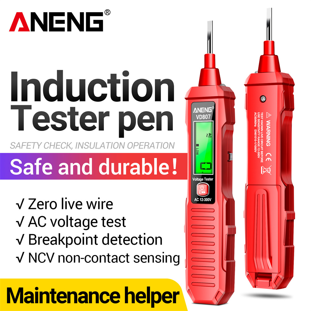 Electronics Quiz - ANENG VD807 Tester di induzione con