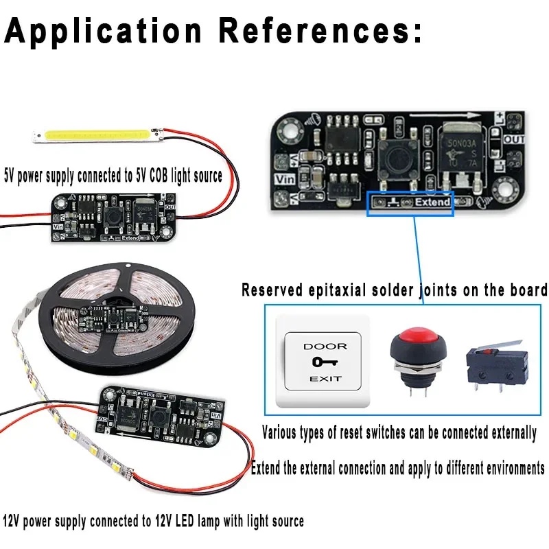 Electronics & Gadgets Starting With C - Modulo Dimmer a Micro Pulsante, Interruttore