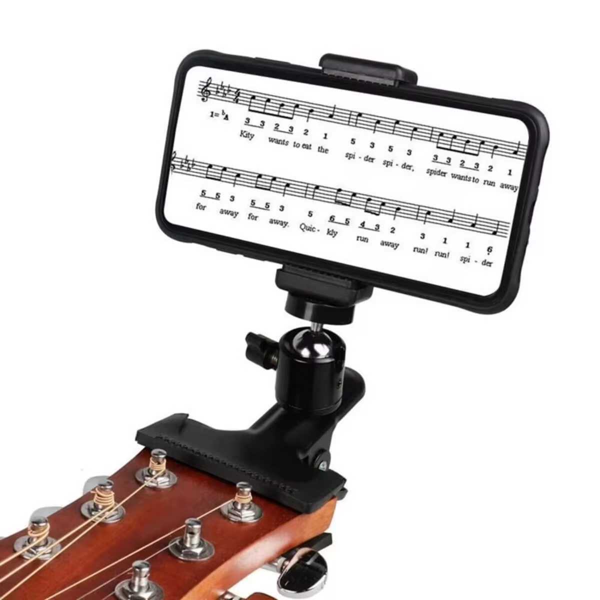 Auto Tracking Tripod - Miwayer Clip per testa per chitarra