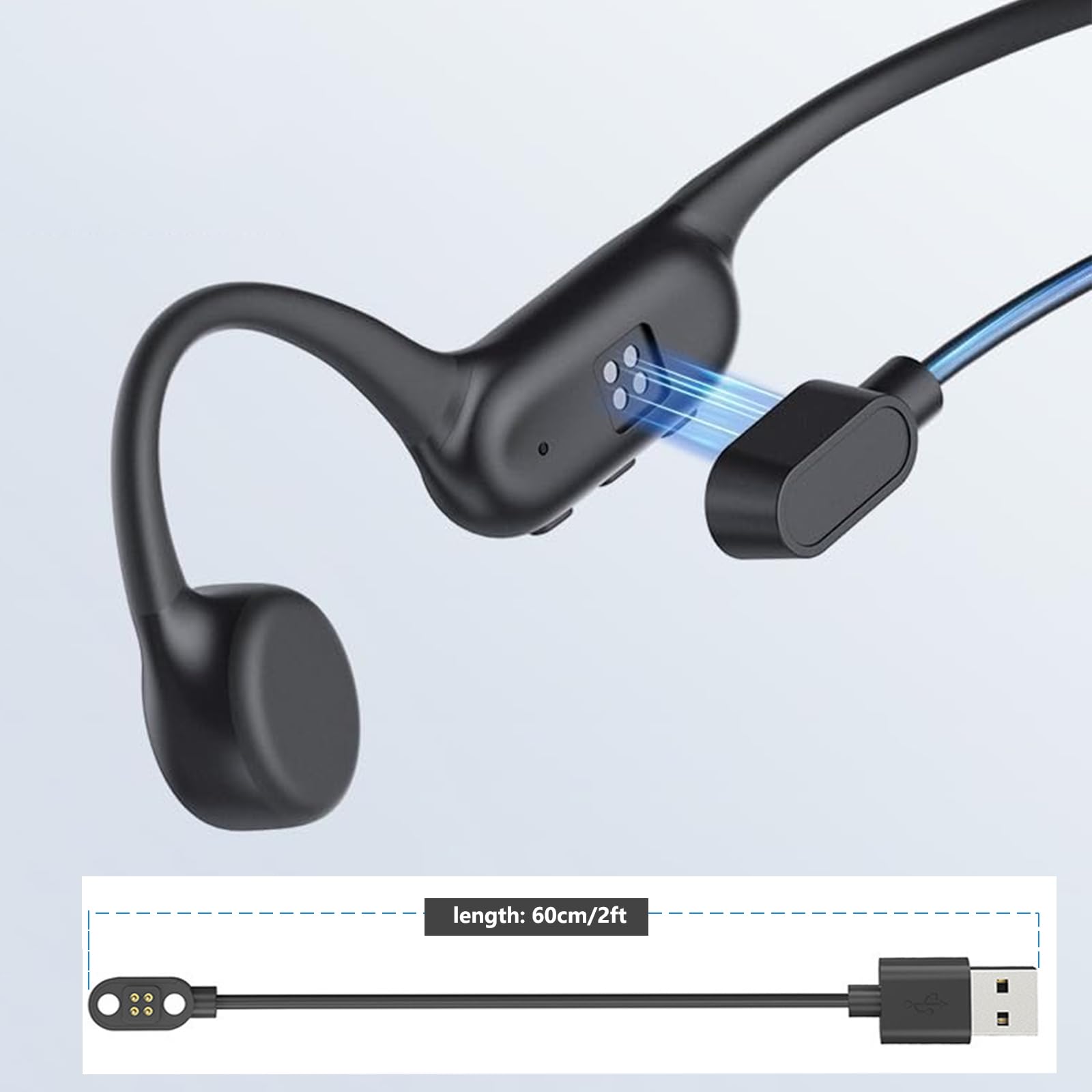 Auricolari a Conduzione Ossea  - Magnetic Charging Cable recensione e prezzo
