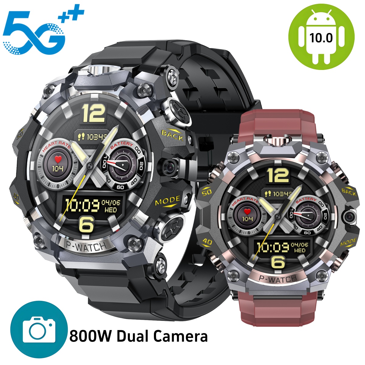 Smartwatch Q668 Android 10.0 c - Electronics Quiz recensione e prezzo
