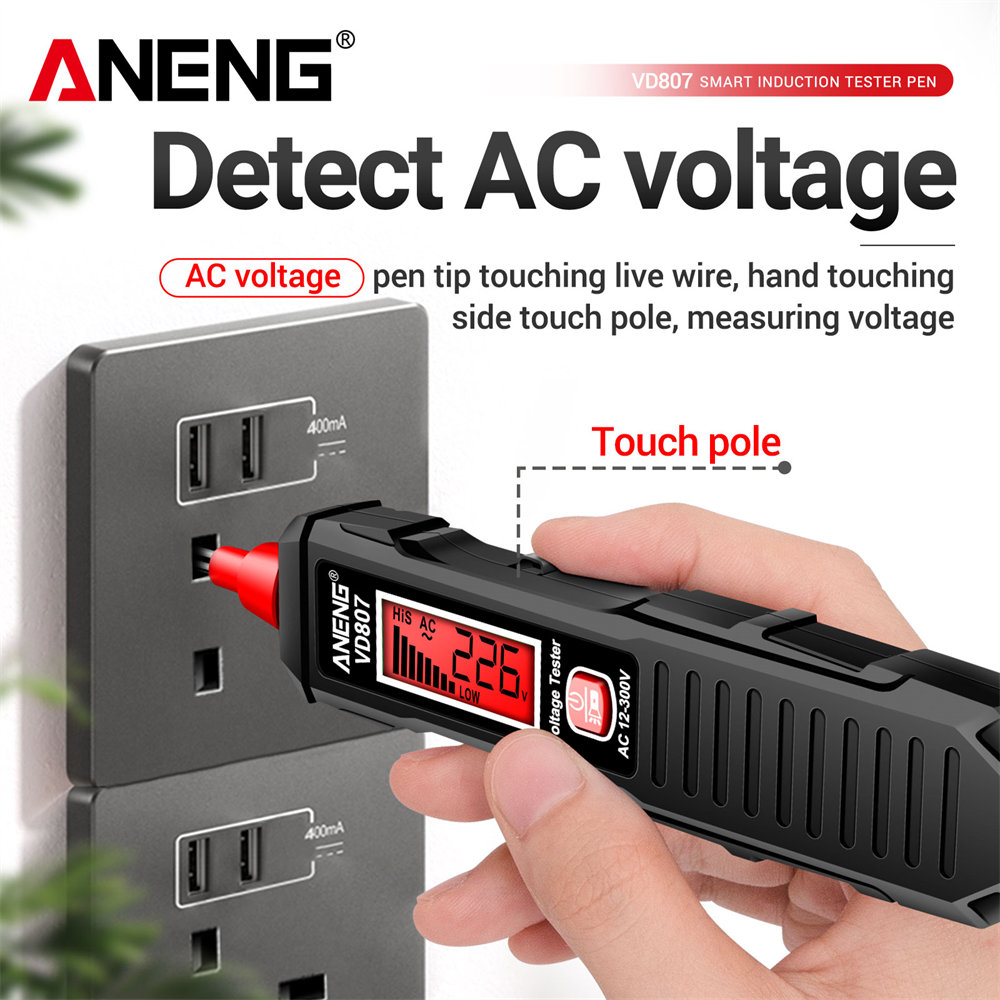 ANENG VD807 Tester per penna e - Electronics Quiz recensione e prezzo