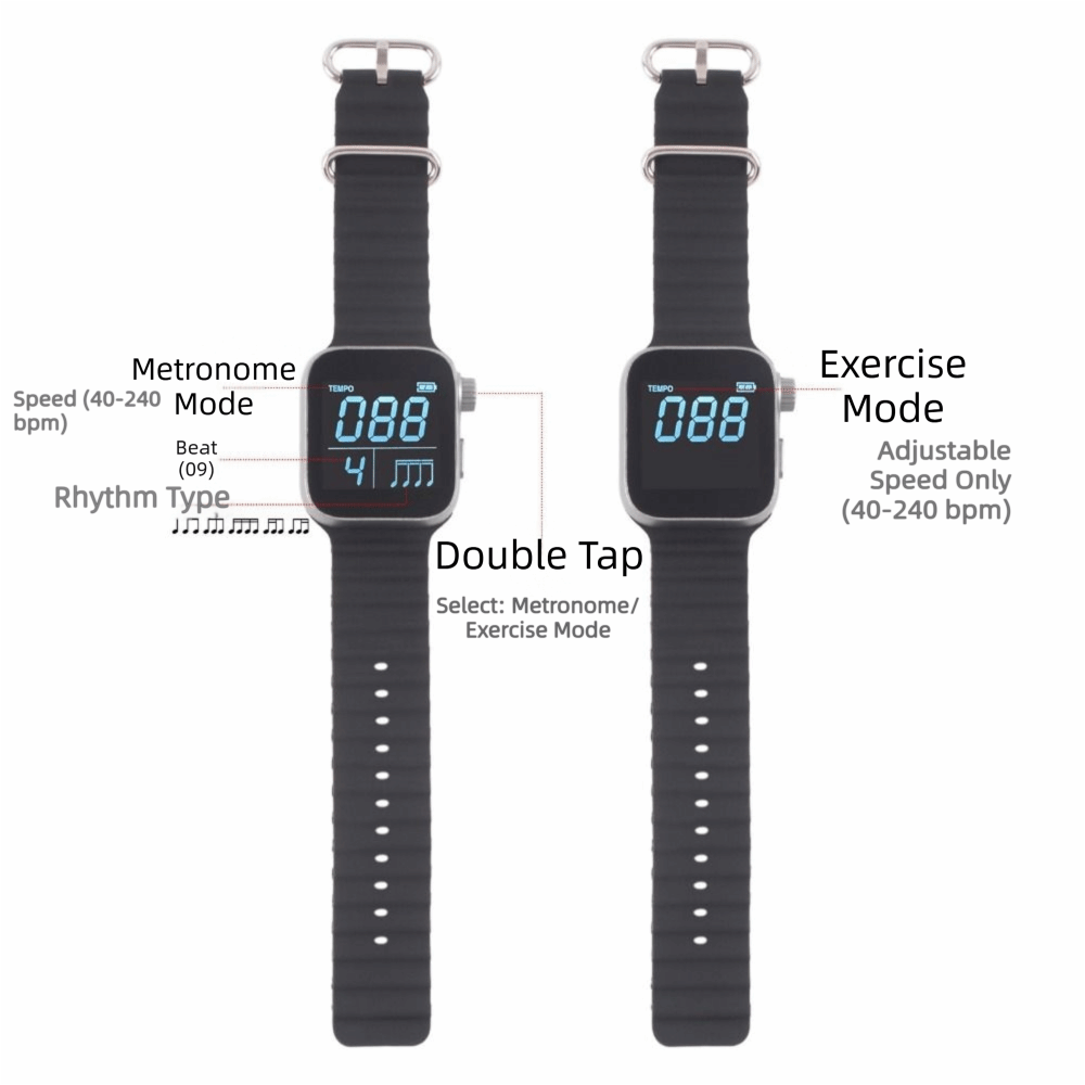 Orologio metronomo vibrante re - Magnetic Charging Cable recensione e prezzo