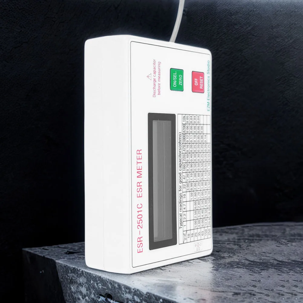 Tester di capacità ESR2501C co - Electronics Quiz recensione e prezzo