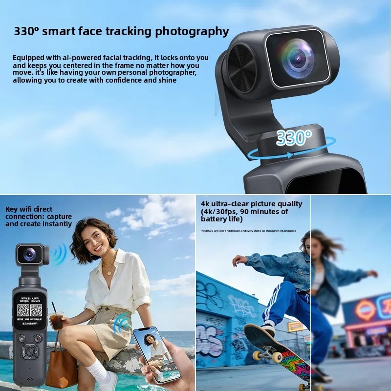 Fotocamera Tascabile 4K HJD05  - Action Camera 4K recensione e prezzo