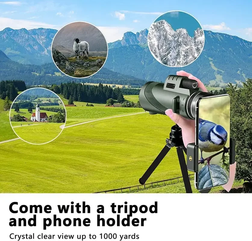 Monoculare HD 80x100 per adatt - Auto Tracking Tripod recensione e prezzo