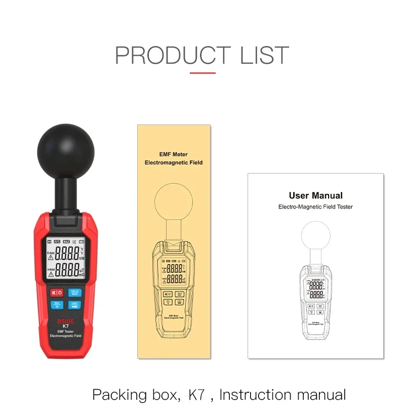 2025 Misuratore EMF Tester di  - Electronics Quiz recensione e prezzo